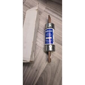 5-Edison 125AMP ECNR125 250VAC Time-Delay, Dual Element, Single Fuse